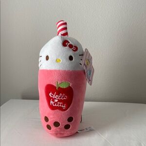 Hello Kitty Pink Boba Plush Toy